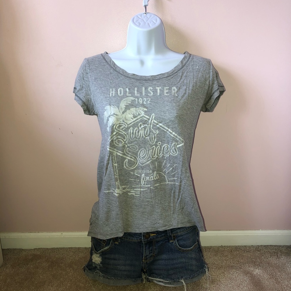 Women's Hollister Gray Top Small